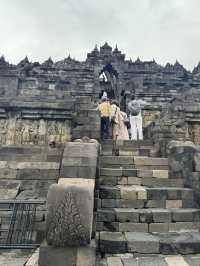 Steps Through Time: A Soulful Morning at Borobudur