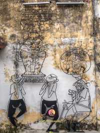 Penang Street Art  เดินเล่นชมงานศิลป์