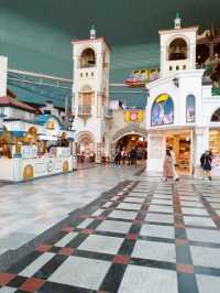Lotte World Magic Island in Christmas attire