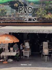 PVO ร้านอาหารเวียดนามร้านดัง ที่เวียงจันทน์
