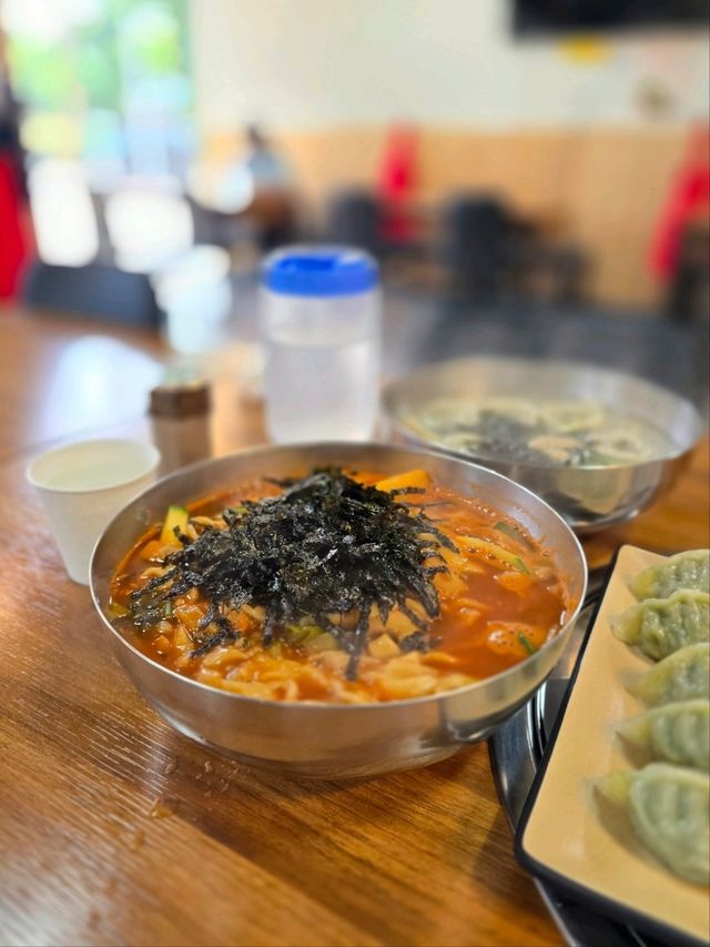 국내여행 속초 장칼국수 맛집 왕박골식당