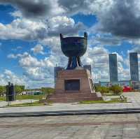 ♟️ Giant Mongol Chess in the Heart of Kangbashi! 