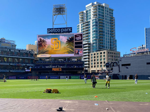 聖地牙哥教士隊 Petco Park主場賽前導覽體驗