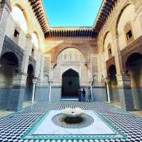Admiring the Beauty of Medersa al-Attarine