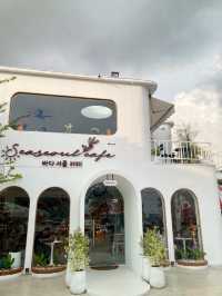 Seaseoul cafe คาเฟ่สไตล์เกาหลีริมหาดแสงจันทร์ 🥤✨