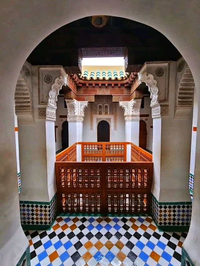 📚 Medersa Ben Youssef – A Masterpiece of Islamic Architecture 🕌