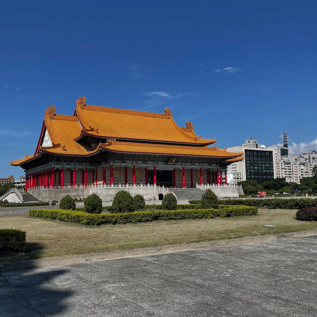 อนุสรณ์สถานเจียงไคเชก พื้นที่เช็คอินสุดชิคกลางไทเป
