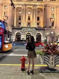 จุดถ่ายรูป The bund ตอนกลางคืน