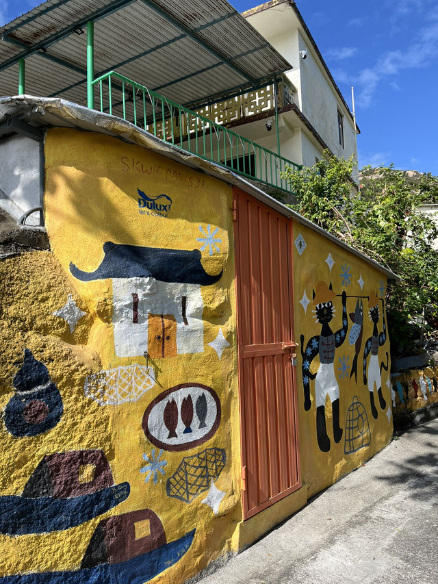 香港隱世海灘🌊模達灣 x 石排灣打卡攻略！絕美薑花田＋手指岩石✨