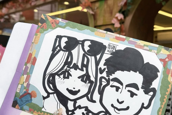 女子必見！甘川洞（カムチョンドン）に来たら絶対に外せない似顔絵屋