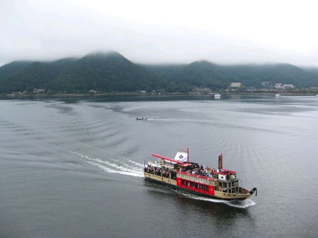 雲霧退散,嗨!富士山 | 河口湖