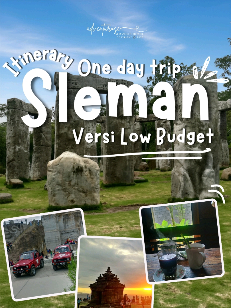 Low-Budget One-Day Trip Itinerary in Sleman.