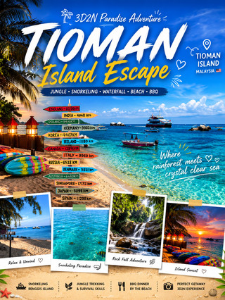 MALDIVES? NO, THIS IS TIOMAN 🇲🇾✨