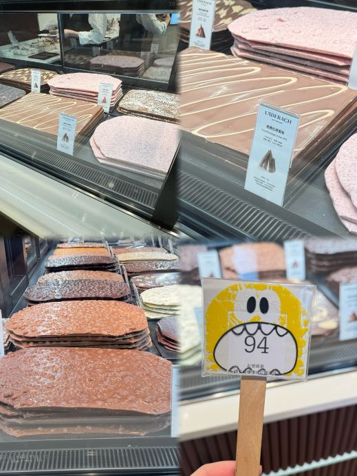 スイスの最高峰チョコが台北101に上陸！🥰「Läderach（レダラッハ