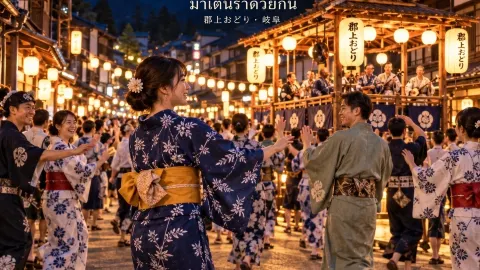 🏮 GUJO ODORI — A town that invites strangers to dance together at night 👘✨ — traveler post in Gujo