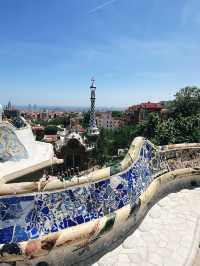 🌈巴塞隆拿夢幻仙境｜高第神作✨Park Güell 奎爾公園超靚打卡位推薦！