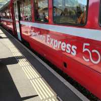 All on board the Bernina Express!