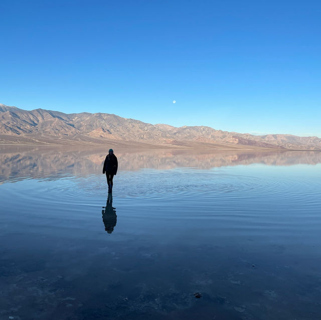 Sunrise to sunset in Death Valley 