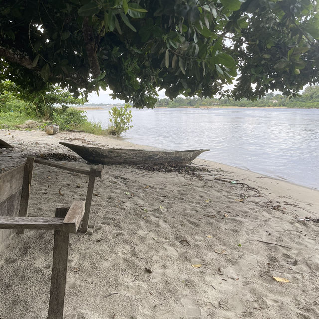 Marvel at the Majestic Chutes de la Lobé 🌊🌴