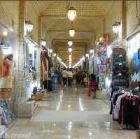 The traditional old bazaars in Qeshm