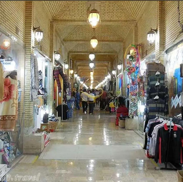The traditional old bazaars in Qeshm