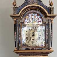 old and historical Iranian clock and candelabrum 