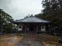 A magnificent temple with famous waterfall, Nachi Falls and a three-story pagod