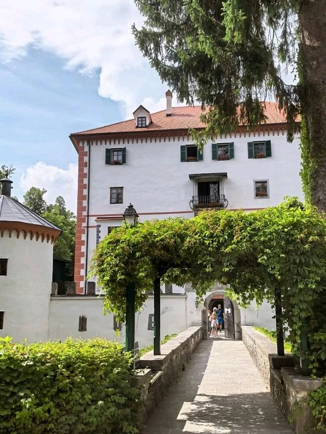 🏰✨“Timeless Elegance: My Enchanting Visit to Snežnik Castle”✨🌲