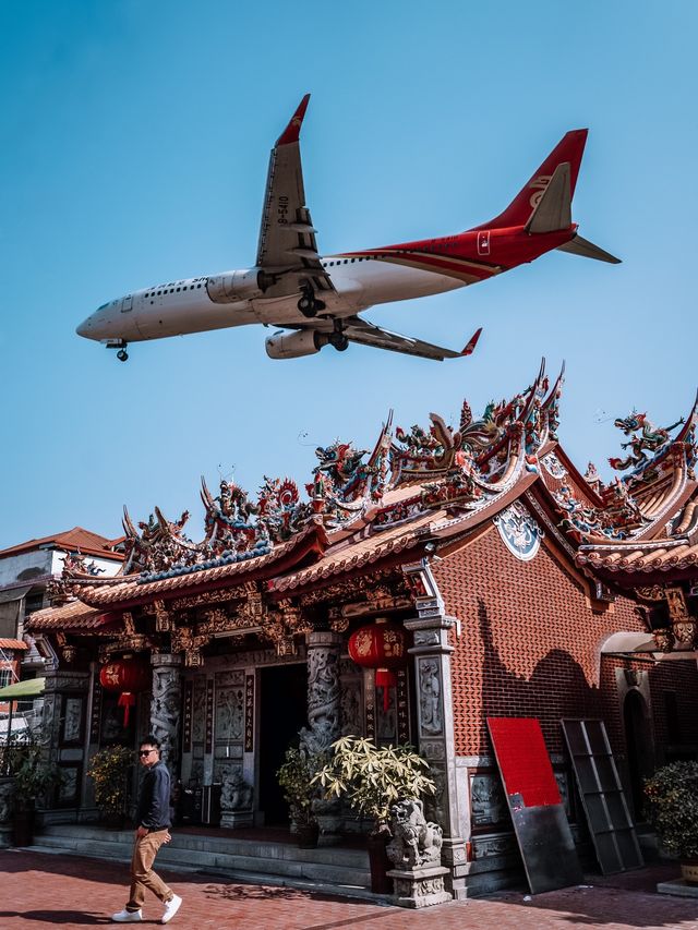 廈門清水宮，超近距離和飛機魔幻拍照攻略