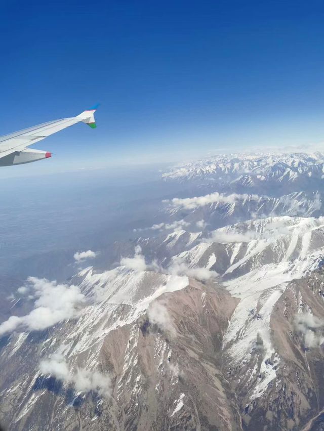 Bishkek, the romantic city at the foot of the Tianshan Mountains.
