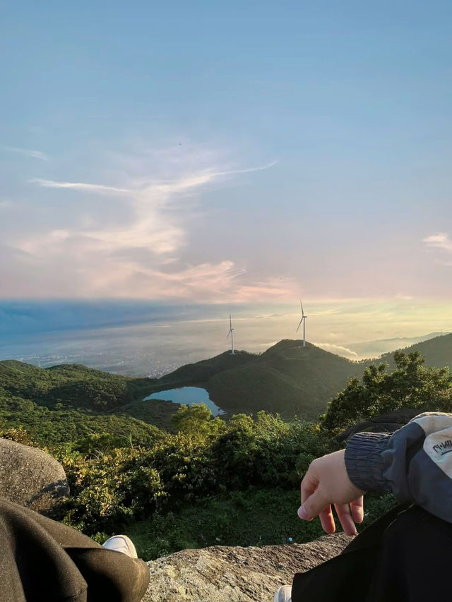 風車山浮山嶺，一個拍照自帶濾鏡的地方