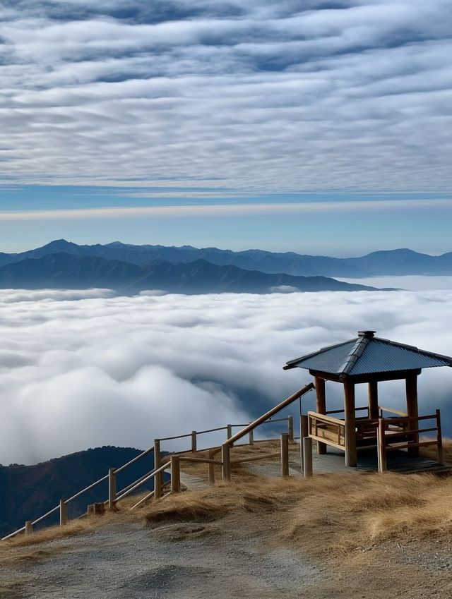 武功山的雲海星空，宛如人間仙境！