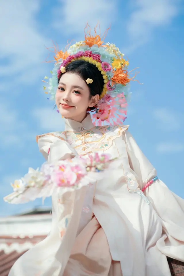 Finally, I came to Xunpu Village in Quanzhou to be a flower girl!