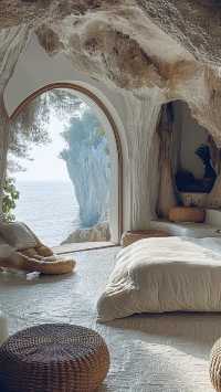 我願意待上一整天不出門的海景房意大利卡普里懸崖洞酒店