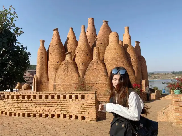 Yunnan Mile Dongfeng Rhyme | The red brick architecture is super good-looking