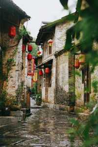 天青色等煙雨，黃姚古鎮在等你