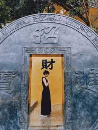 為了打卡這座古寺，特意來了趟維港灣。