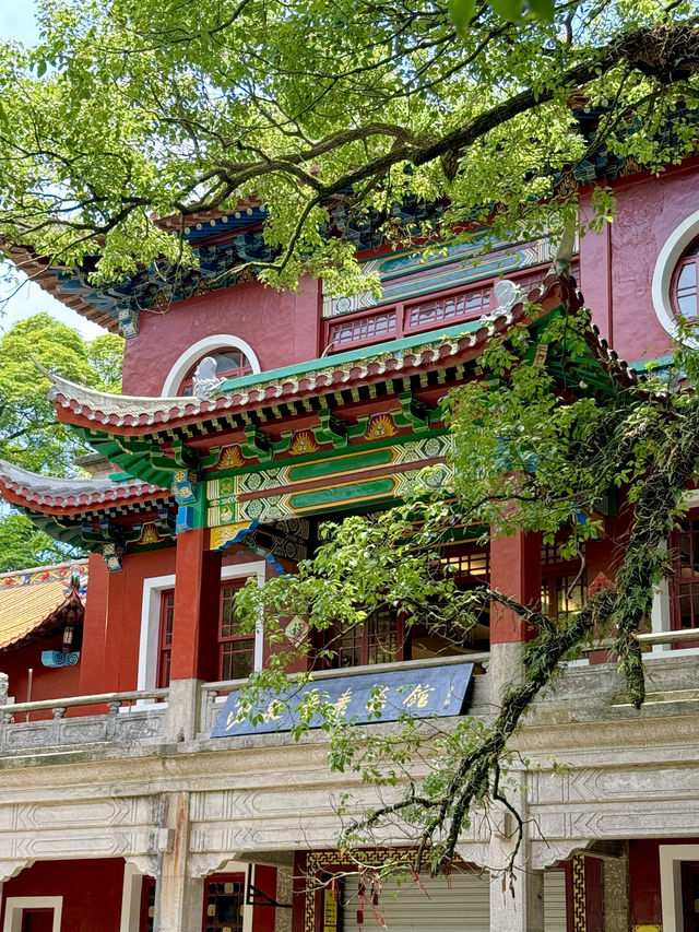 福州人嘴真真嚴鼓山湧泉寺超好拍
