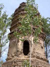 涿州•永安寺塔，少見未大修保持原樣的遼塔