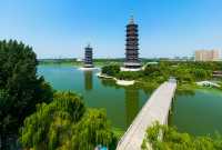 太原雙塔公園值得一遊。