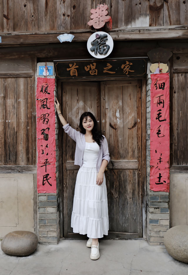 慕名而來：東溪採茶舞曲紀念館。