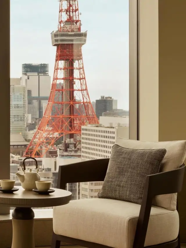 Aman Janu | Overlooking Tokyo Tower, located in Japan's tallest building!