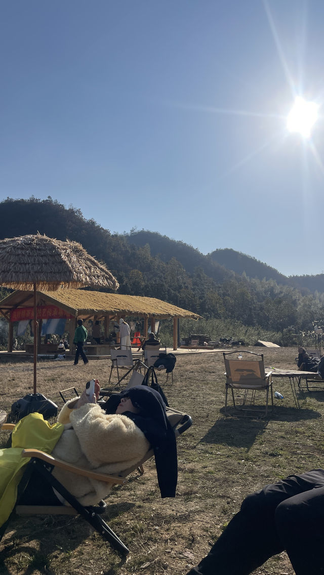 祁東風景獨特特色露營地。