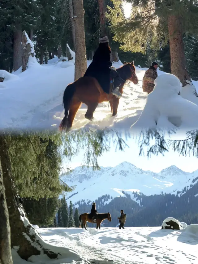 Ili in winter is a fairy tale world