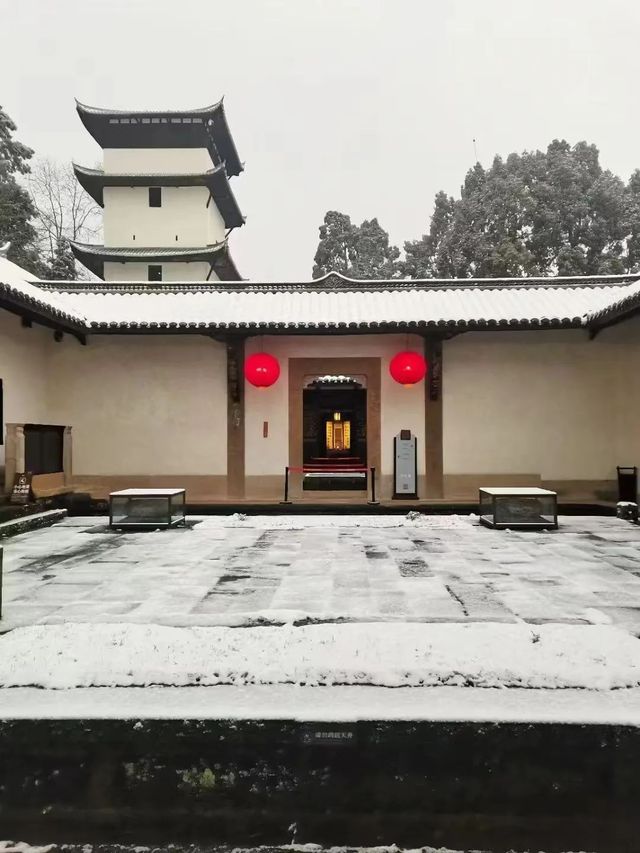 江津四面山下！雪！啦！