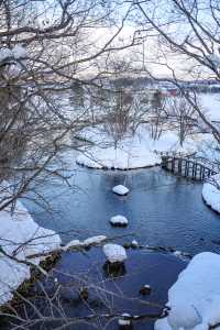 誤入童話世界北海道羊蹄山下的名水公園