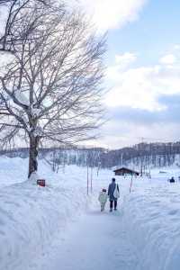 誤入童話世界北海道羊蹄山下的名水公園