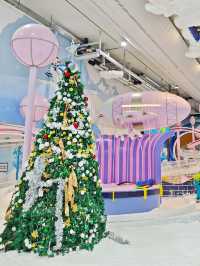 在商場裏就能玩雪的室內雪樂園！