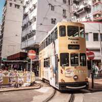 HK’s Tram - 1st Stop!