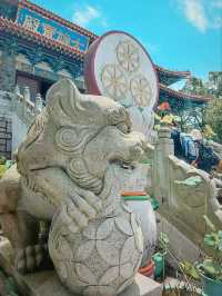 Feel the calmness of PO LIN MONASTERY... 